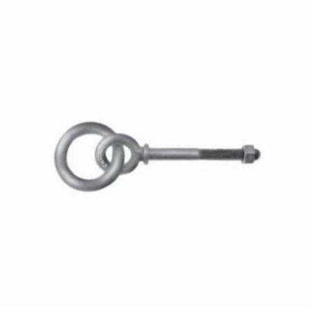Chicago Hardware Eye Bolt 5/16", 2-1/4 in Shank, 5/8 in ID, Steel, Hot Dipped Galvanized 09516 7